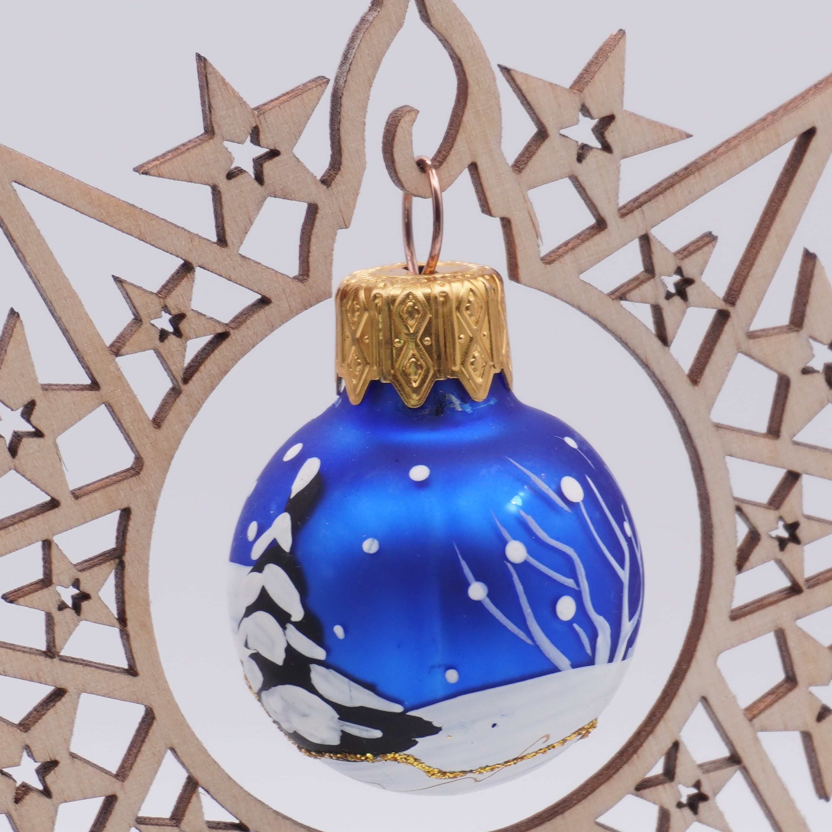705 エストニア/ツリーオーナメント（青） | attic