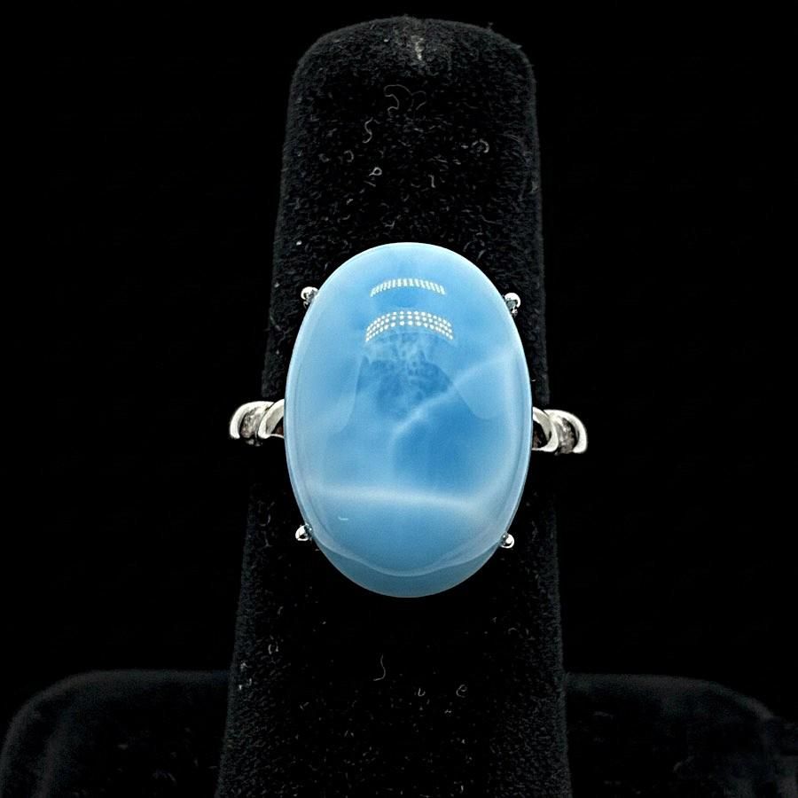 ラリマーリング | 天然石パワーストーン - 高品質天然石のハンドメイド