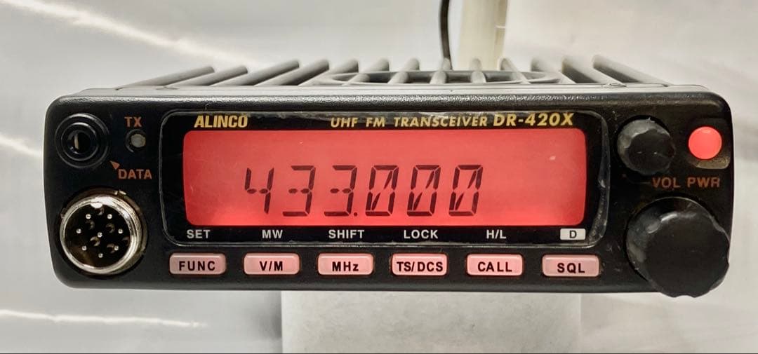 ☆DR-420DX 433MHz 20W 　新スプリアス　アルインコ☆ Yahoo!オークション -「アルインコ jなし」(アマチュア無線) の落札